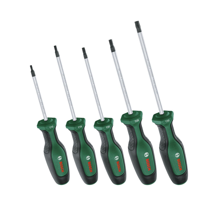 BOSCH Torx set preciznih odvijača od 5 delova - 5-delni komplet izvijačev Torx (1600A02BX6) Power Tools BOSCH Madras doo Beograd