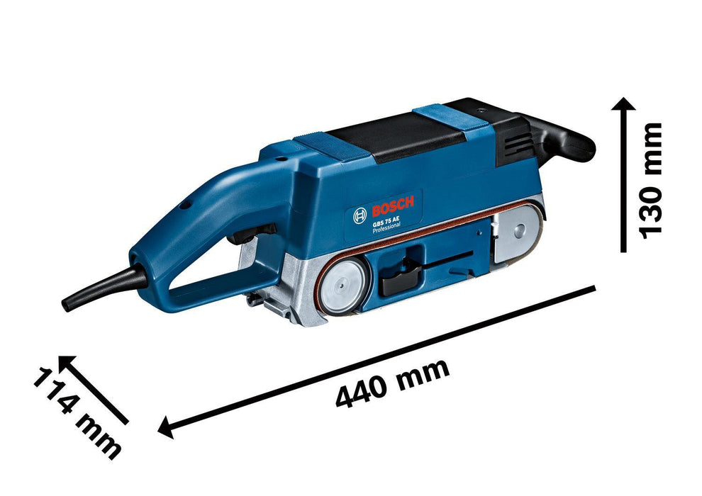 BOSCH Tračna brusilica GBS 75 AE (bosch-0601274704) Tračna brusilica BOSCH Madras doo Beograd