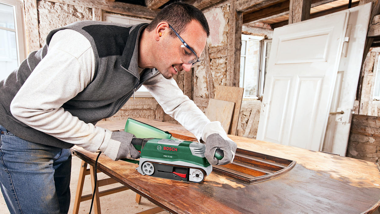 BOSCH Tračna brusilica PBS 75 AE (06032A1120) Tračna brusilica BOSCH Madras doo Beograd