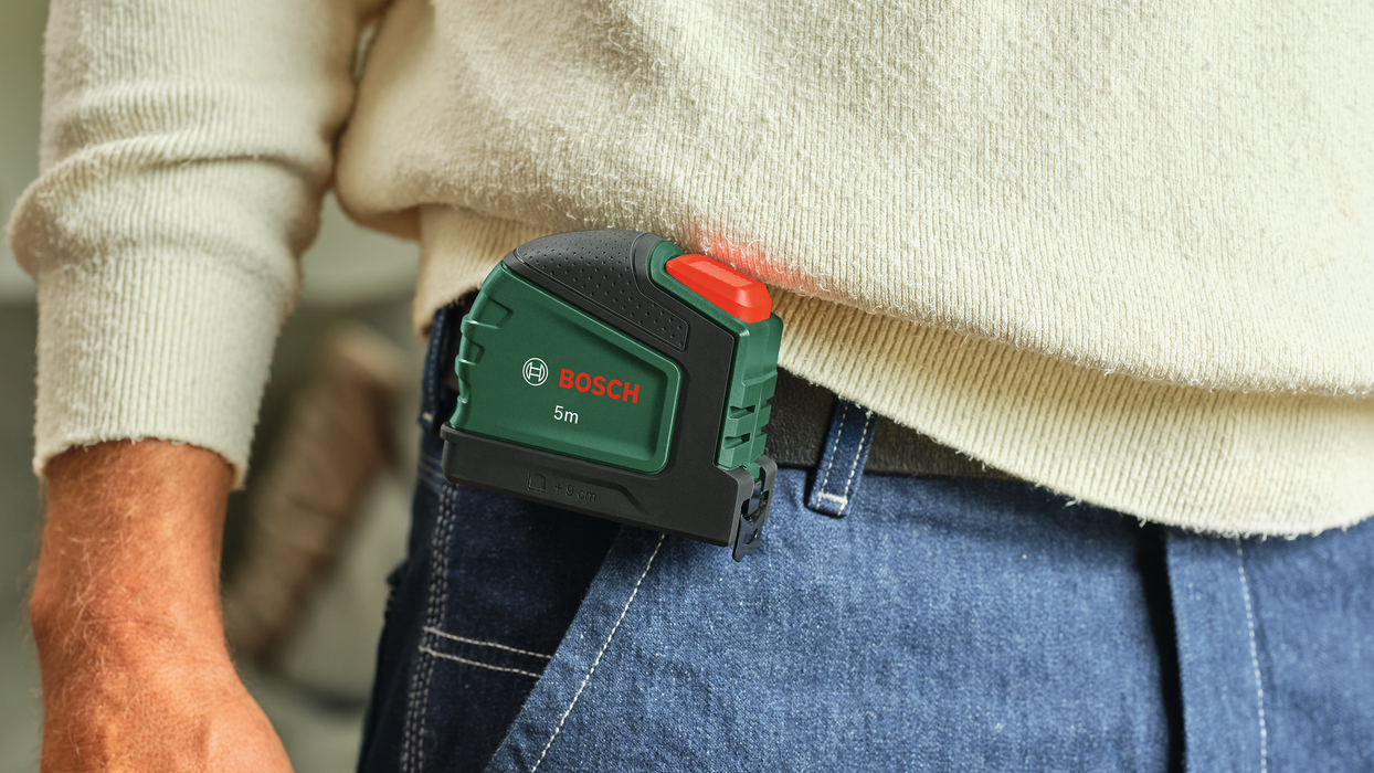 BOSCH Trakasti metar od 5 m + držač za olovku - Merna traka Tape Measure 5m incl. pencil (1600A03318) Madras doo Beograd Madras doo Beograd