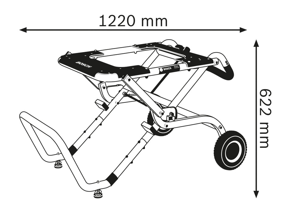 BOSCH Transportna i radna podloga GTA 60 W (0601B12000) Madras doo Beograd Madras doo Beograd