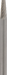 BOSCH Tungsten Carbide Cutter spear tip 3,2 mm (9910) - Volf. Karb.sekač kopljast. vrha od3,2mm (2615991032) Madras doo Beograd Madras doo Beograd