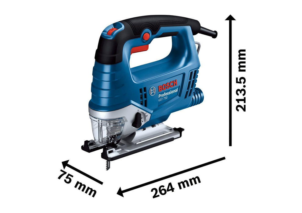 BOSCH Ubodna testera GST 750 (06015B4121) Aku ubodna testera BOSCH Madras doo Beograd