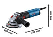 BOSCH Ugaona brusilica GWS 14-125 S (06017D0160) Mala ugaona brusilica BOSCH Madras doo Beograd