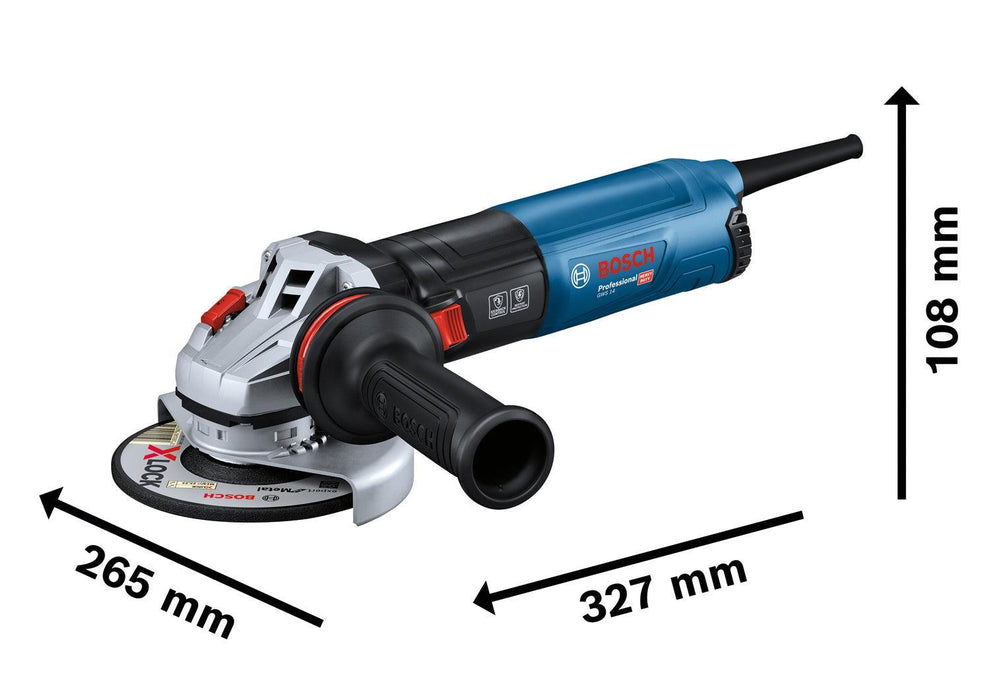 BOSCH Ugaona brusilica GWS 14-125 S (06017D0160) Mala ugaona brusilica BOSCH Madras doo Beograd