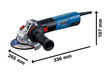 BOSCH Ugaona brusilica GWS 20-125 SB (06017D5020) Mala ugaona brusilica BOSCH Madras doo Beograd