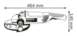 BOSCH Ugaona brusilica GWS 24-230 JH (0601854M03) Velika ugaona brusilica BOSCH Madras doo Beograd