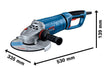 BOSCH Ugaona brusilica GWS 27-230 JR (06018C7320) Madras doo Beograd Madras doo Beograd