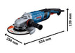 BOSCH Ugaona brusilica GWS 30-230 B (06018G1030) Velika ugaona brusilica BOSCH Madras doo Beograd