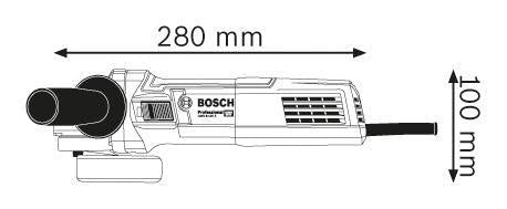 BOSCH Ugaona brusilica GWS 9-125 S (0601396105) Mala ugaona brusilica BOSCH Madras doo Beograd