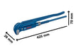 BOSCH Ugaoni ključ za cevi od 90° 420 mm - Klešta za cevi 90° 420mm corner pipe wre (1600A02W3V) Madras doo Beograd Madras doo Beograd