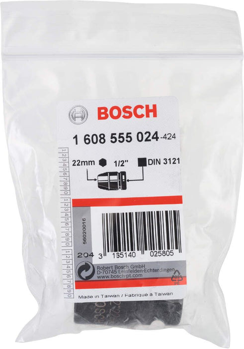 Bosch umetak nasadnog ključa 22 mm, 40 mm, 30 mm, M 14, 32,9 mm - 1608555024 Umetak nasadnog ključa BOSCH BOSCH-1608555024 Madras doo Beograd