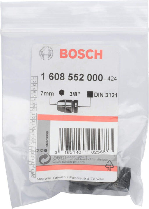 Bosch umetak nasadnog ključa 7 mm, 34 mm, 19 mm, M 4, 12,5 mm - 1608552000 Umetak nasadnog ključa BOSCH BOSCH-1608552000 Madras doo Beograd