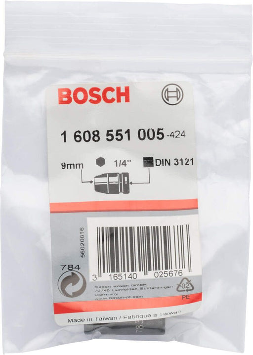 Bosch umetak nasadnog ključa 9 mm, 25 mm, 13 mm, (M 5), 13,5 mm - 1608551005 Umetak nasadnog ključa BOSCH BOSCH-1608551005 Madras doo Beograd