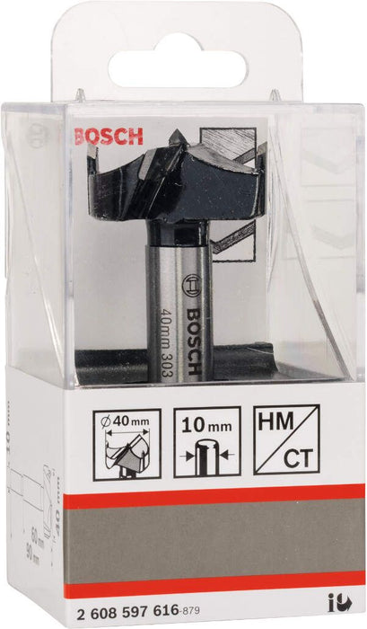 Bosch umetnička burgija, tvrdi metal 40 x 90 mm, d 10 mm pakovanje od 1 komada - 2608597616 Burgija za šarke BOSCH BOSCH-2608597616 Madras doo Beograd