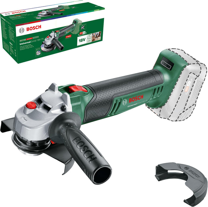 BOSCH UniversalGrind 18V-75 - Akku-ugaona brusilica UniversalGrind 18V (06033E5001) Madras doo Beograd Madras doo Beograd