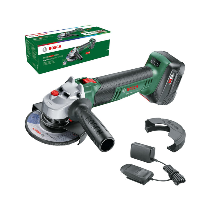 BOSCH UniversalGrind 18V-75 - Akku-ugaona brusilica UniversalGrind 18V (06033E5004) Madras doo Beograd Madras doo Beograd
