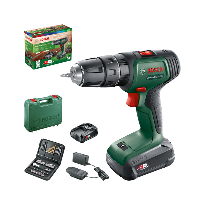 BOSCH UniversalImpact 18V - Akku-bušilica sa udarcima UniversalImpac (06039D4104) Madras doo Beograd Madras doo Beograd