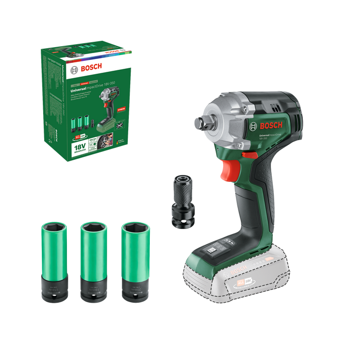 BOSCH UniversalImpactDrive 18V-350 - Uvrtač sa udarcima UniversalImpactDrive (0603980305) Madras doo Beograd Madras doo Beograd