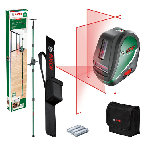BOSCH UniversalLevel 3 Maxi Set - Gradjevinski laser UniLevel 3 + TP320 (0603663903) Madras doo Beograd Madras doo Beograd