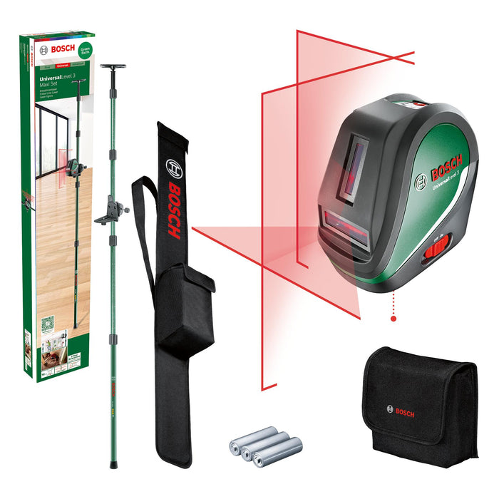 BOSCH UniversalLevel 3 Maxi Set - Gradjevinski laser UniLevel 3 + TP320 (0603663903) Madras doo Beograd Madras doo Beograd