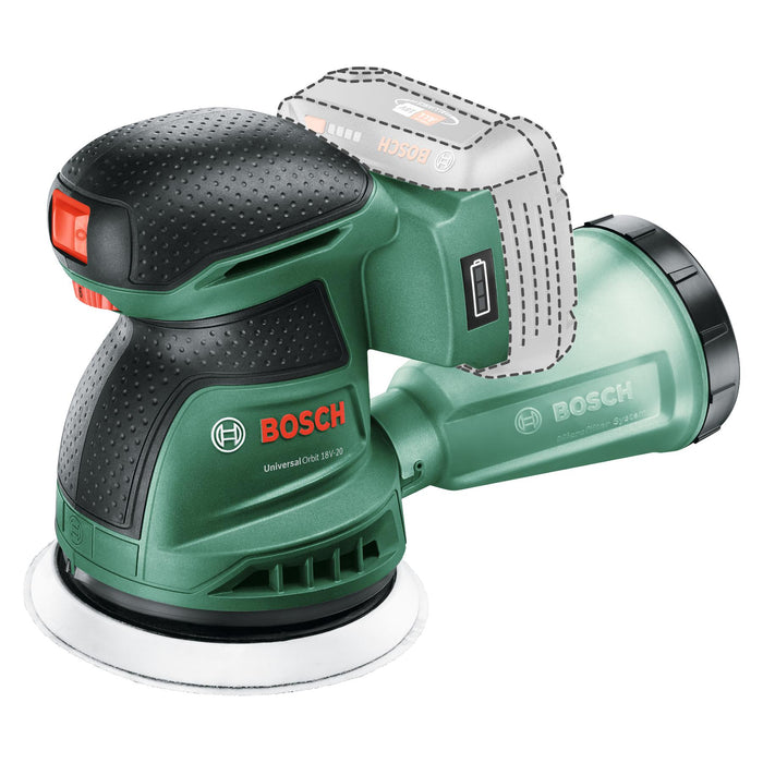 BOSCH UniversalOrbit 18V-20 - Ekscentrična brusilica UniversalOrbit 18 (06033E4100) Madras doo Beograd Madras doo Beograd