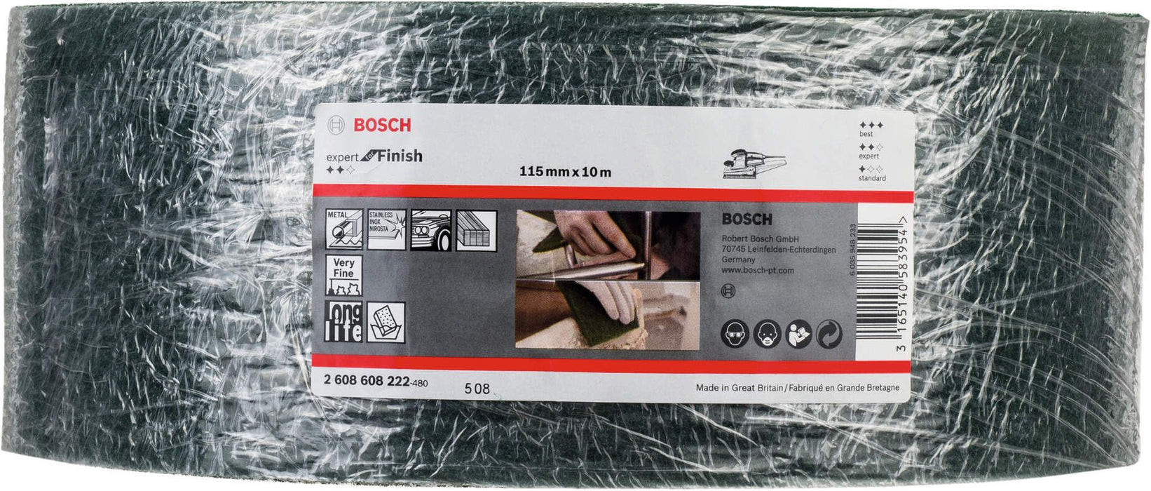 Bosch valjak od flisa N476 Best for Finish Coarse 10.000 x 115 mm, svestrano (2608608222) Pribor BOSCH BOSCH-2608608222 Madras doo Beograd