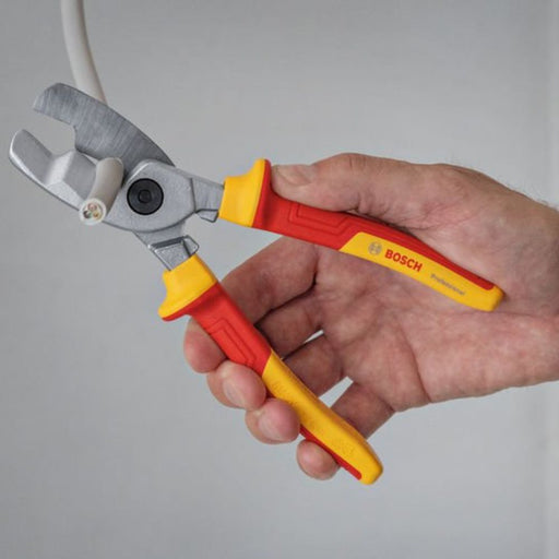 Bosch – VDE Klešta za sečenje kablova 200mm 70mm² fi20 – 1600A02NF4 VDE izolovana klešta BOSCH Madras doo Beograd