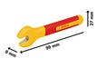 BOSCH VDE ključ za navrtke 8 mm - Viljuškasti ključ VDE Gabelschlüssel 8mm (1600A02NE9) Power Tools BOSCH Madras doo Beograd