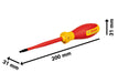 BOSCH VDE odvrtač TX20x100 - Odvrtač VDE TX20 (1600A02NC7) Power Tools BOSCH Madras doo Beograd
