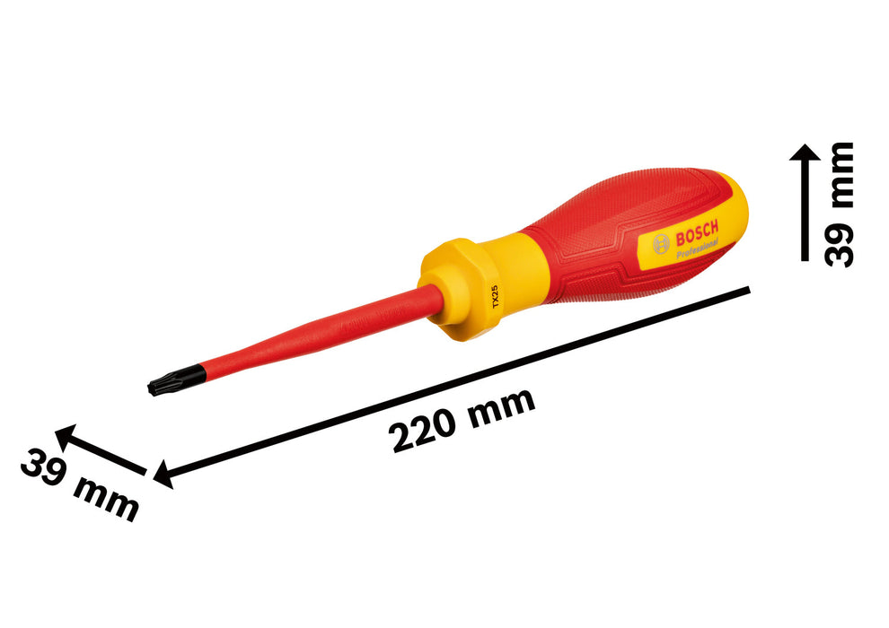 BOSCH VDE odvrtač TX25x100 - Odvrtač VDE TX25 (1600A02NC8) Power Tools BOSCH Madras doo Beograd