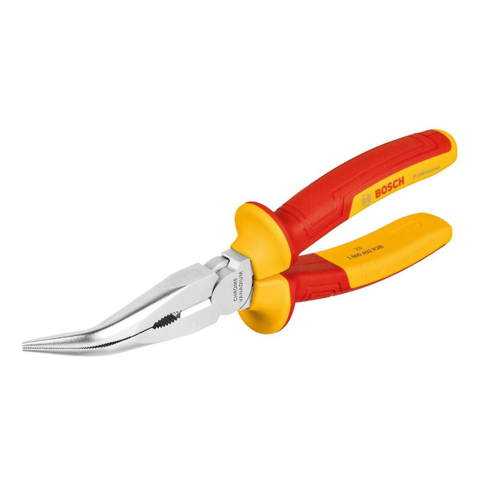 BOSCH VDE špicangle savijene pod uglom od 40° 200 mm - Zaravnjena klešta VDE bent 40° 200mm (1600A02NE4) Power Tools BOSCH Madras doo Beograd