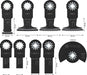 BOSCH Wood and Soft Metal komplet, 9 kom. - Komplet pribora RBB- 9ER SET OMT W&SM TU (2608669335) Madras doo Beograd Madras doo Beograd