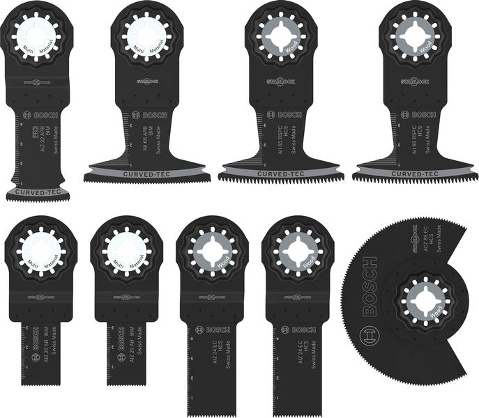 BOSCH Wood and Soft Metal komplet, 9 kom. - Komplet pribora RBB- 9ER SET OMT W&SM TU (2608669335) Madras doo Beograd Madras doo Beograd