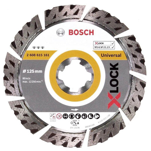 Bosch X-LOCK Best for Universal 125x22,23x2,2x12 - 2608615161 Dijamantska rezna ploča BOSCH BOSCH-2608615161 Madras doo Beograd