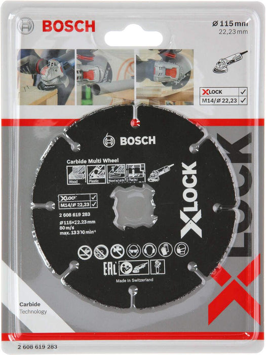 Bosch X-LOCK Carbide Multi Wheel 115 mm - 2608619283 Brusni disk BOSCH BOSCH-2608619283 Madras doo Beograd