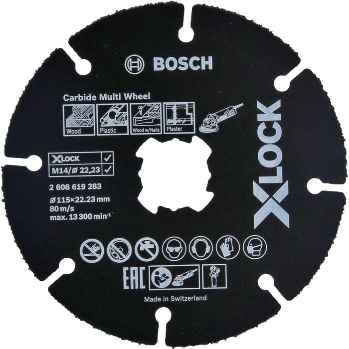 Bosch X-LOCK Carbide Multi Wheel 115 mm - 2608619283 Brusni disk BOSCH BOSCH-2608619283 Madras doo Beograd