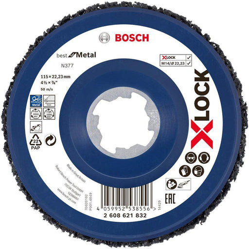 Bosch X-LOCK disk za čišćenje N377 115mm, Best for Metal - 2608621832 Pribor BOSCH BOSCH-2608621832 Madras doo Beograd