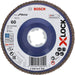 Bosch X-LOCK lamelne ploče, ravna verzija, plastična ploča, Ø115 mm, G 60, X571, Best for Metal, 1 komad - 2608619206 Lamelna ploča BOSCH Madras doo Beograd