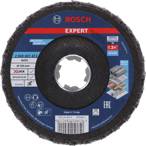 Bosch X-LOCK SCM flap disk za pripremu završne obrade N475; 125mm; grubi (2608901473) Pribor BOSCH BOSCH-2608901473 Madras doo Beograd