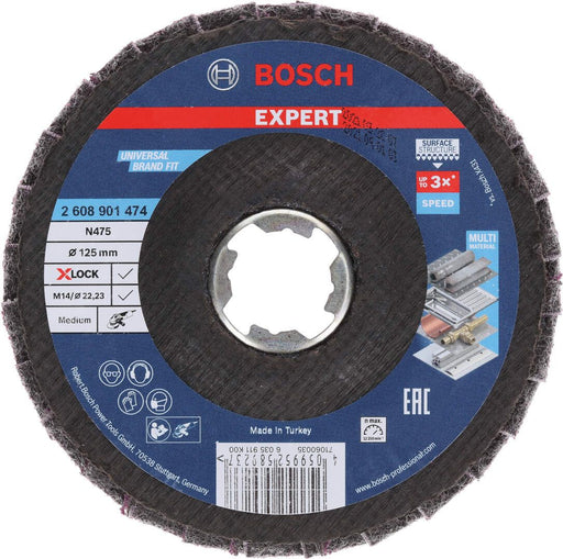 Bosch X-LOCK SCM flap disk za pripremu završne obrade N475; 125mm; srednji (2608901474) Pribor BOSCH BOSCH-2608901474 Madras doo Beograd