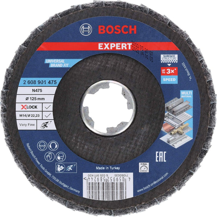 Bosch X-LOCK SCM flap disk za pripremu završne obrade N475; 125mm; veoma fini (2608901475) Pribor BOSCH BOSCH-2608901475 Madras doo Beograd