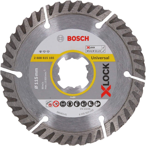 Bosch X-LOCK Standard for Universal 115x22,23x2x10 - 2608615165 Višenamenska rezna ploča BOSCH BOSCH-2608615165 Madras doo Beograd