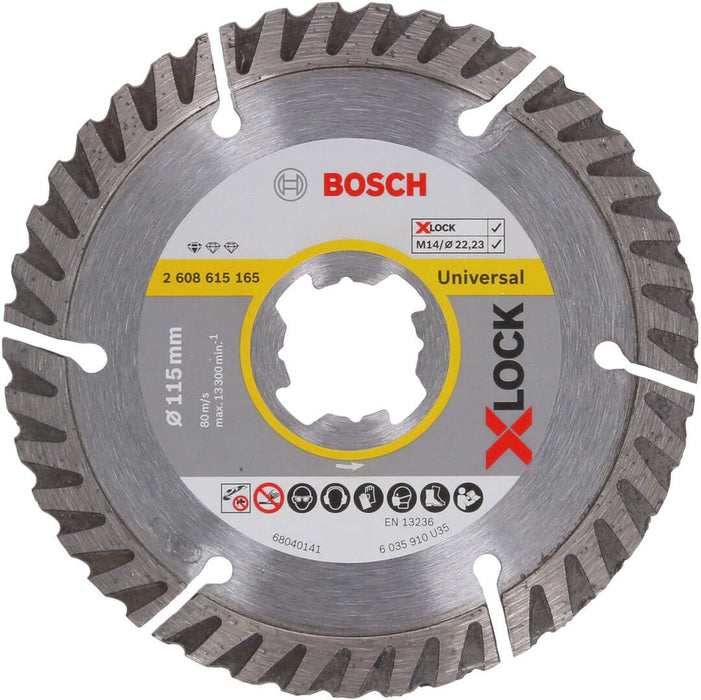 Bosch X-LOCK Standard for Universal 115x22,23x2x10 - 2608615165 Višenamenska rezna ploča BOSCH BOSCH-2608615165 Madras doo Beograd