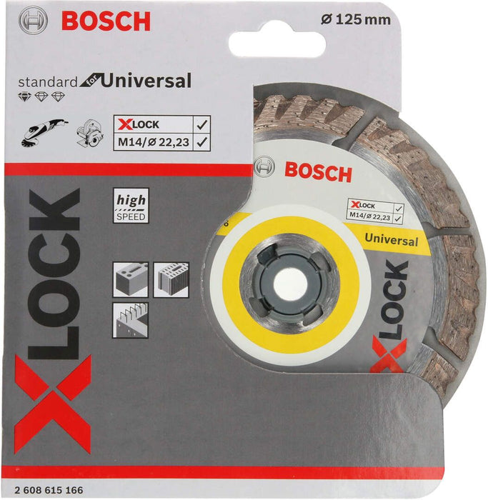 Bosch X-LOCK Standard for Universal 125x22,23x2x10 - 2608615166 Višenamenska rezna ploča BOSCH Madras doo Beograd