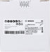 Bosch X-LOCK vlaknasta ploča, 115 mm, G80, zvezdasta rupa, R780 Best for Metal + Inox - 2608619180 Vlaknasta ploča BOSCH BOSCH-2608619180 Madras doo Beograd