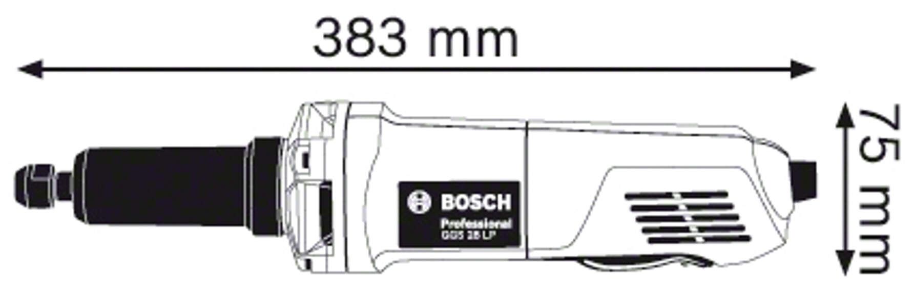 Brusilica ravna-čeona Bosch GGS 28 LP (0601225000) Ravna čeona brusilica BOSCH BOSCH-0601225000 Madras doo Beograd