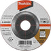 Brusni disk sa presovanim centrom Makita A-80640 Brusni disk MAKITA Madras doo Beograd