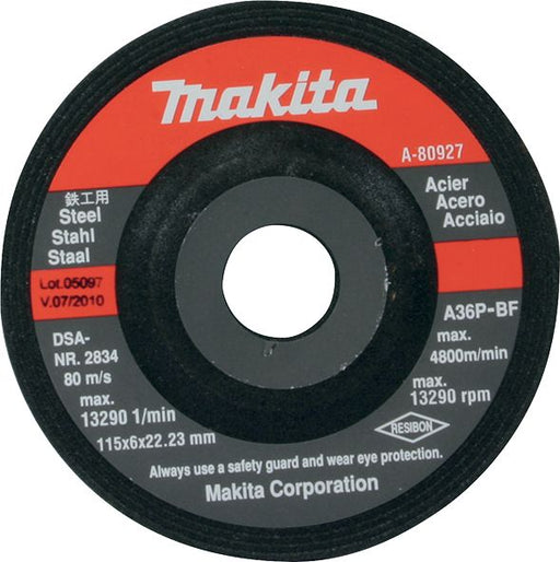 Brusni disk sa presovanim centrom Makita A-80927 Brusni disk MAKITA Madras doo Beograd