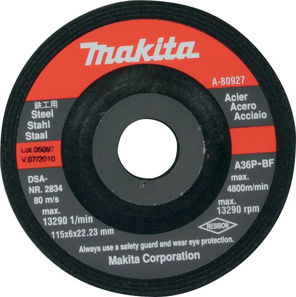 Brusni disk sa presovanim centrom Makita A-80927 Brusni disk MAKITA Madras doo Beograd